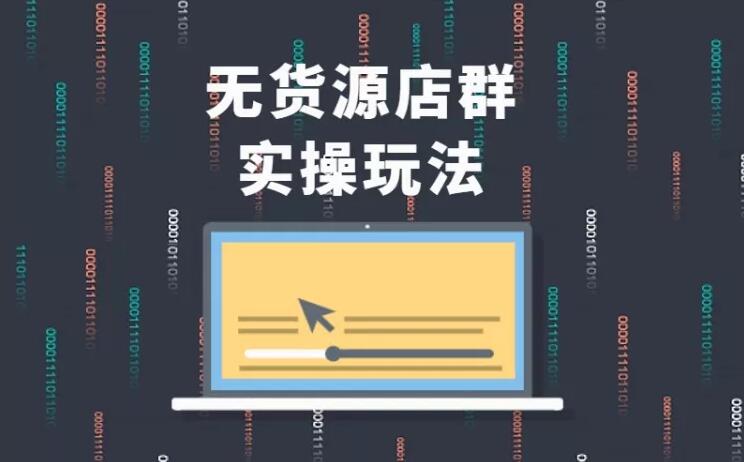 无货源店群实操玩法，蓝海选品的独特思路，店群软件操作方法（45节视频课）-第二象限