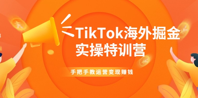 TikTok海外掘金实操特训营：手把手教运营变现赚钱-第二象限