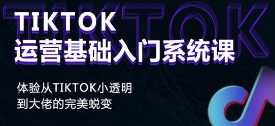 Tiktok实操进阶课程，体验从tiktok小透明到大佬的完美蜕变-第二象限