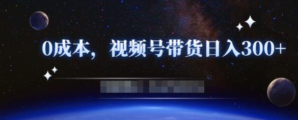 零基础视频号带货赚钱项目，0成本0门槛轻松日入300+【视频教程】-第二象限