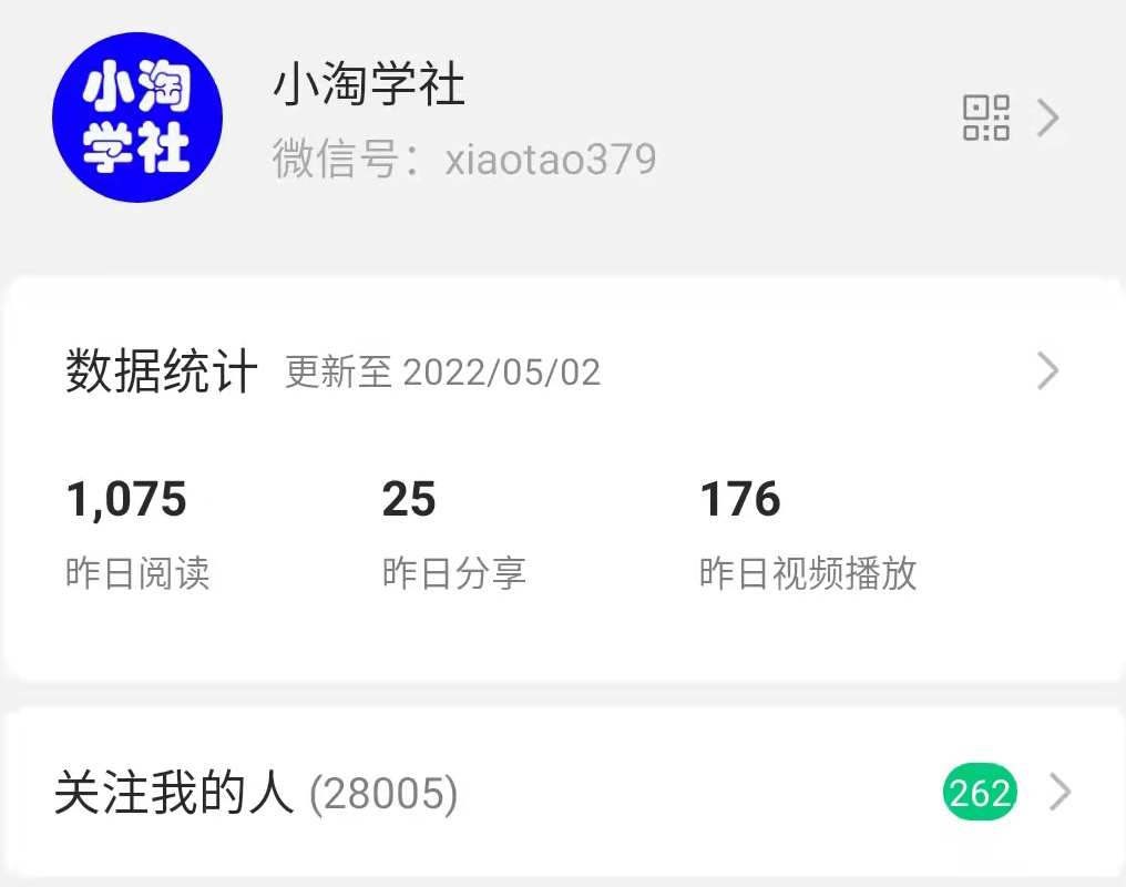 公众号日涨粉50+，分享我做流量的新渠道-第二象限