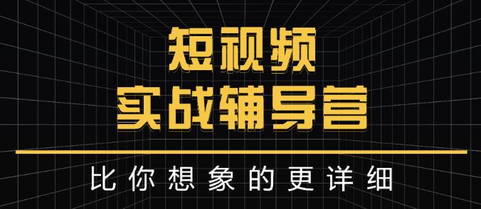达人队长:短视频实战辅导营，比你想象的更详细-第二象限