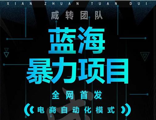 引流哥蓝海暴力躺赚项目：无需发圈无需引流无需售后，每单赚50-500（教程+线报群)-第二象限