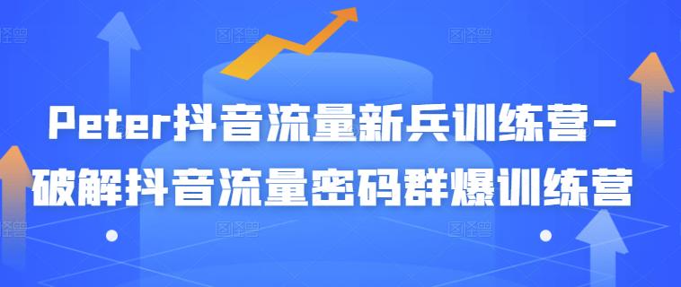 Peter抖音流量新兵训练营-破解抖音流量密码群爆训练营（新兵）-第二象限