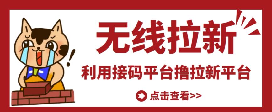 最新接码无限拉新项目，利用接码平台赚拉新平台差价，轻松日赚500+-第二象限