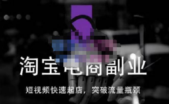 蓝Sir派·淘宝短视频快速起店，替代传统搜索方式，学会做一个不一样的淘宝店-第二象限