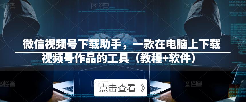 微信视频号下载助手，一款在电脑上下载视频号作品的工具（教程+软件）-第二象限