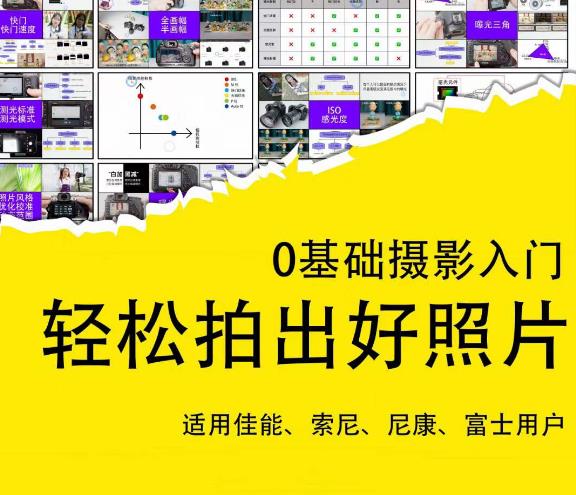 0基础摄影入门，轻松拍出好照片（适用佳能、索尼、尼康、富士用户）-第二象限