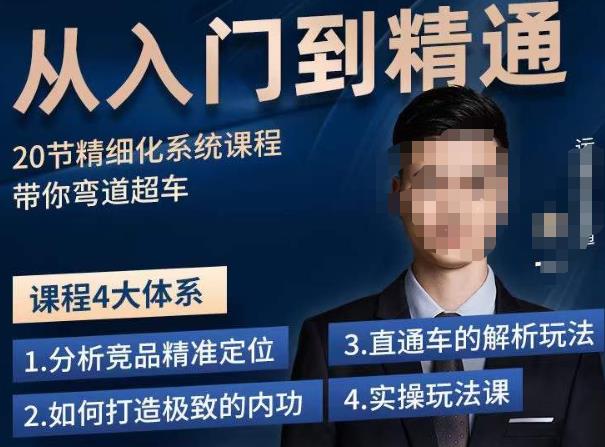 龙一·从入门到精通拼多多运营系列课，0-100的运营实操技巧，精细化系列课程带你弯道超车-第二象限