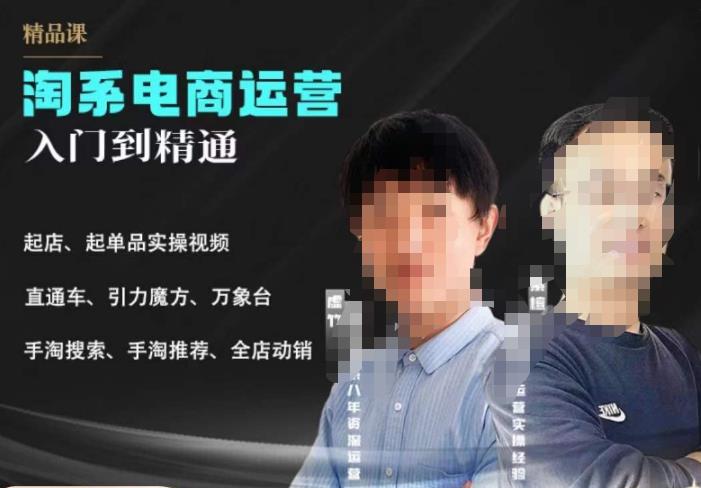 2023手淘搜索实操课+体系化课程，​起店起单品实操视频课程-第二象限