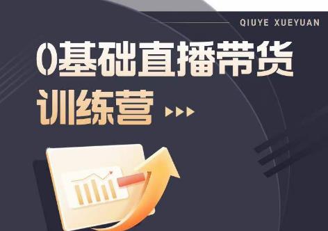 2023直播带货入门进阶运营实训课程，新手直播运营培训实操课-第二象限