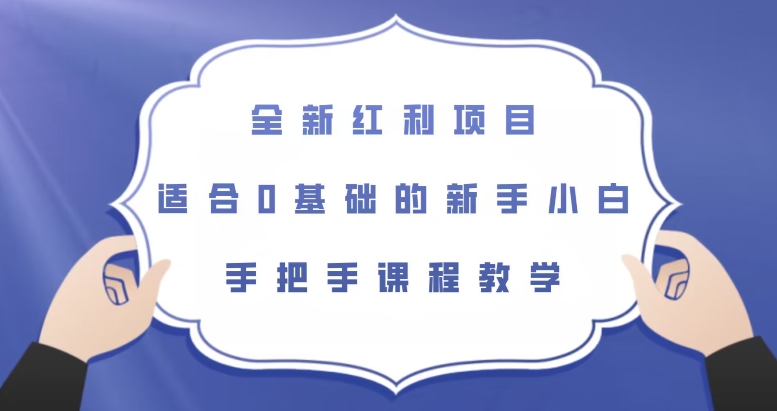 全新红利项目，适合0基础的新手小白，手把手课程教学【揭秘】-第二象限