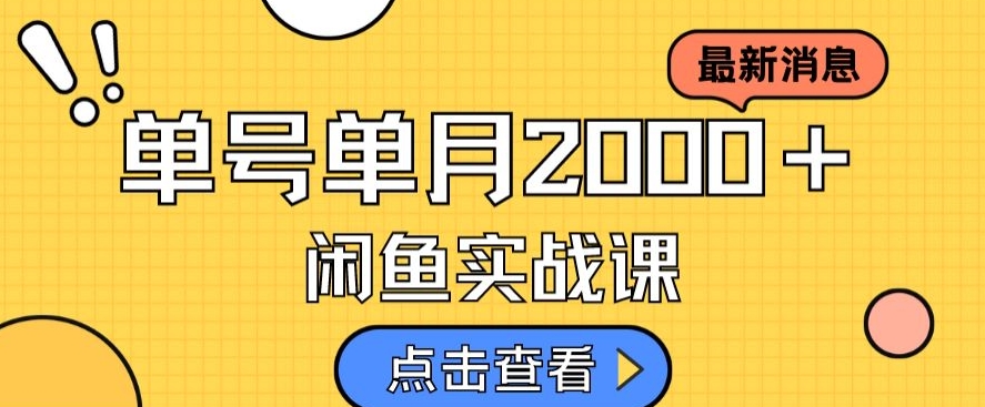 最新闲鱼日入500＋，虚拟资料变现喂饭级讲解-第二象限