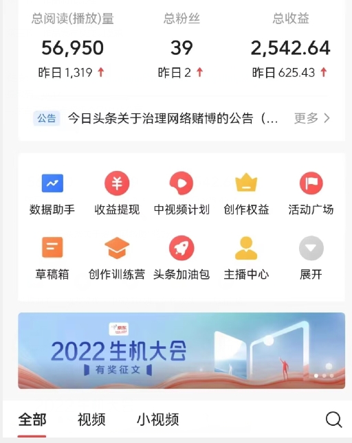 全新蓝海，西瓜视频流量掘金项目，简单上手适合0基础小白，暴力玩法日入500＋【揭秘】-第二象限