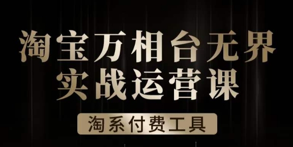 沧海·淘系万相台无界实战运营课，万相台无界实操全案例解析-第二象限