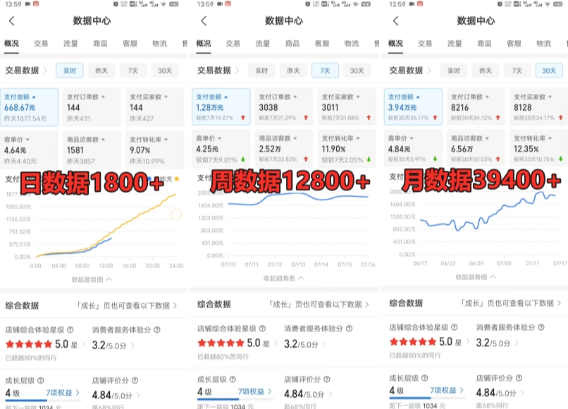 拼多多虚拟电商训练营月入30000+你也行，暴利稳定长久，副业首选-第二象限