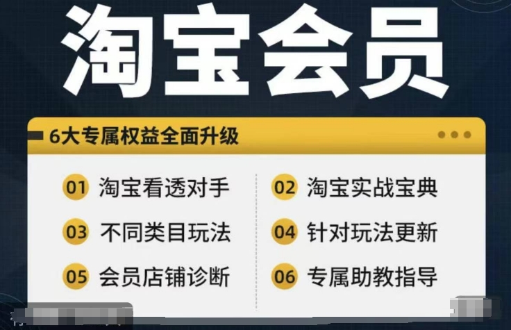 淘宝会员【淘宝所有课程，全面分析对手】，初级到高手全系实战宝典-第二象限