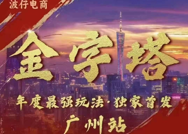 波仔电商·线下课ppt-10月30号，金字塔玩法 3天极速起量，88页ppt，3天起量!-第二象限