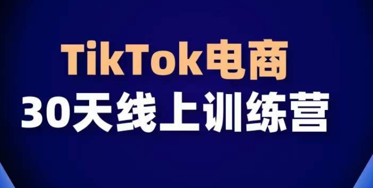 TikTok电商带货30天线上课，不可错过的全球流量洼地！-第二象限