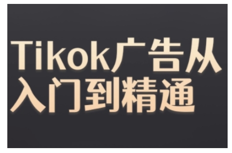Tiktok Ads实操教程，Tiktok广告从入门到精通-第二象限