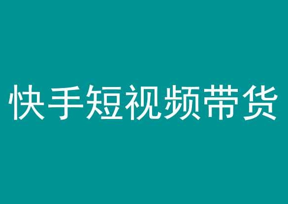 快手短视频带货，操作简单易上手，人人都可操作的长期稳定项目!-第二象限