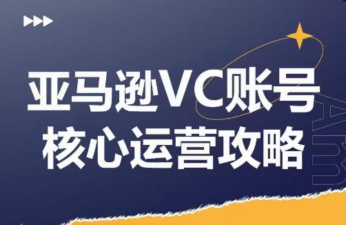 亚马逊VC账号核心玩法解析，实战经验拆解产品模块运营技巧，提升店铺GMV，有效提升运营利润-第二象限