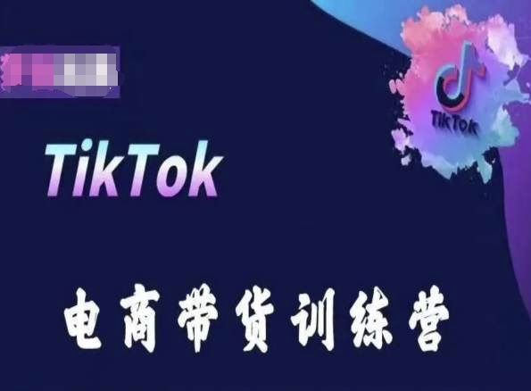 TikTok电商带货训练营，跟随时代潮流，跨境掘金-第二象限