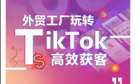 外贸工厂玩转TikTok高效获客，多种引流方式与账号定位技巧，拆解爆款短视频打造成功案例-第二象限