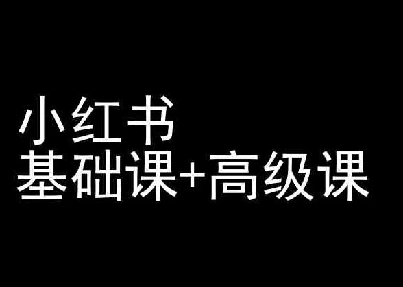 小红书基础课+高级课-小红书运营教程-第二象限