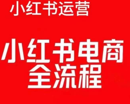 红薯电商实操课，小红书电商全流程-第二象限