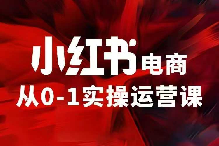 小红书电商运营，97节小红书vip内部课，带你实现小红书赚钱-第二象限