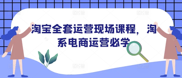 淘宝全套运营现场课程，淘系电商运营必学-第二象限
