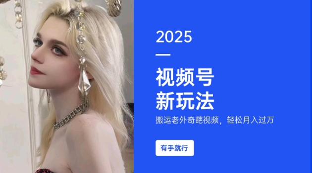 搬运老外奇葩视频，撸视频号分成计划收益，每天只需一小时，新手小白轻松月入过W-第二象限
