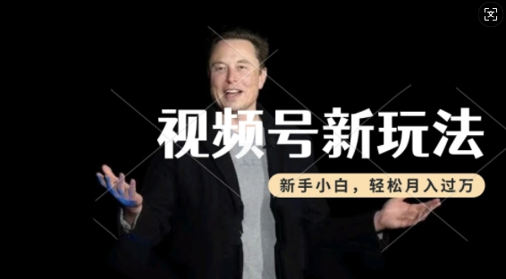 制作热点事件视频，撸视频号分成计划收益，操作简单，新手小白轻松月入过W-第二象限